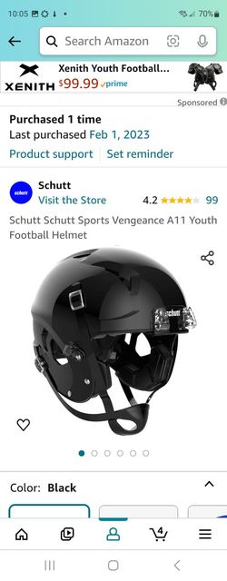 Schutt Schutt Sports Vengeance A11 Youth Football Helmet for Sale in El  Paso, TX - OfferUp