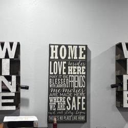 Wooden Wine Racks $25