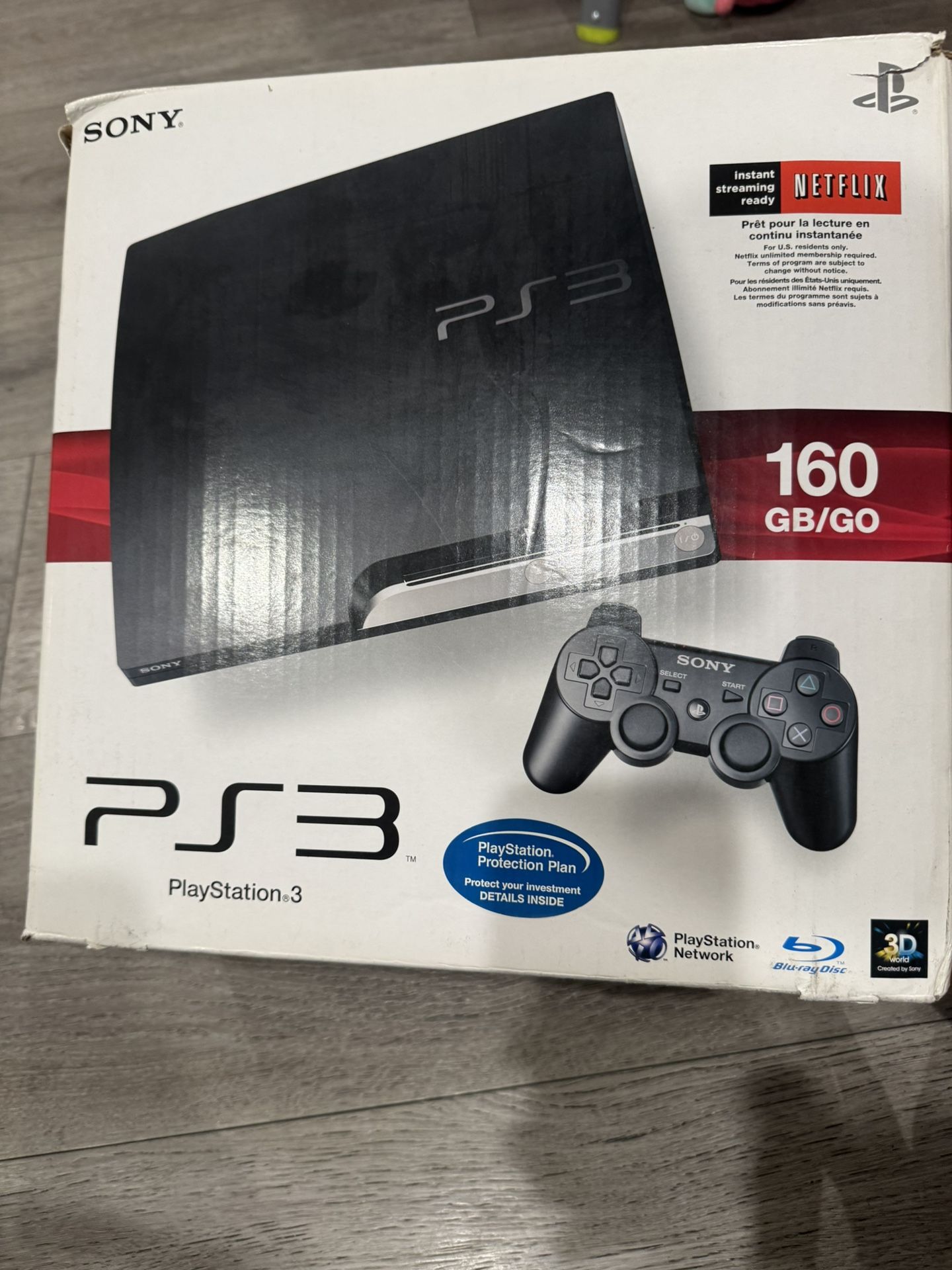 PS3 SLIM 160GB WORKS LIKE NEW!!!