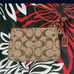 Coach Wristlet