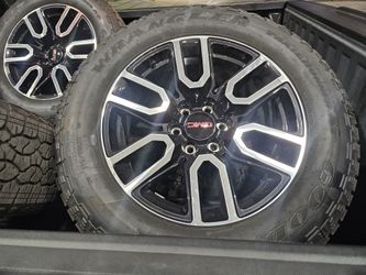 20" GMC SIERRA WHEELS & TIRES 