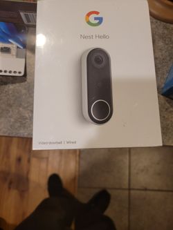 Google Nest,  Nest Hello, Video Doorbell 