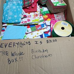 Christmas, Birthday Bags & Boxes.. 