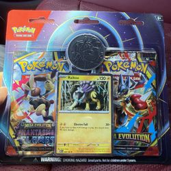 Raikou Promo Two Pack (Pokemon) Phantasmal Flames & Mega Evolution Packs