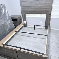 Full bedroom set with mattress