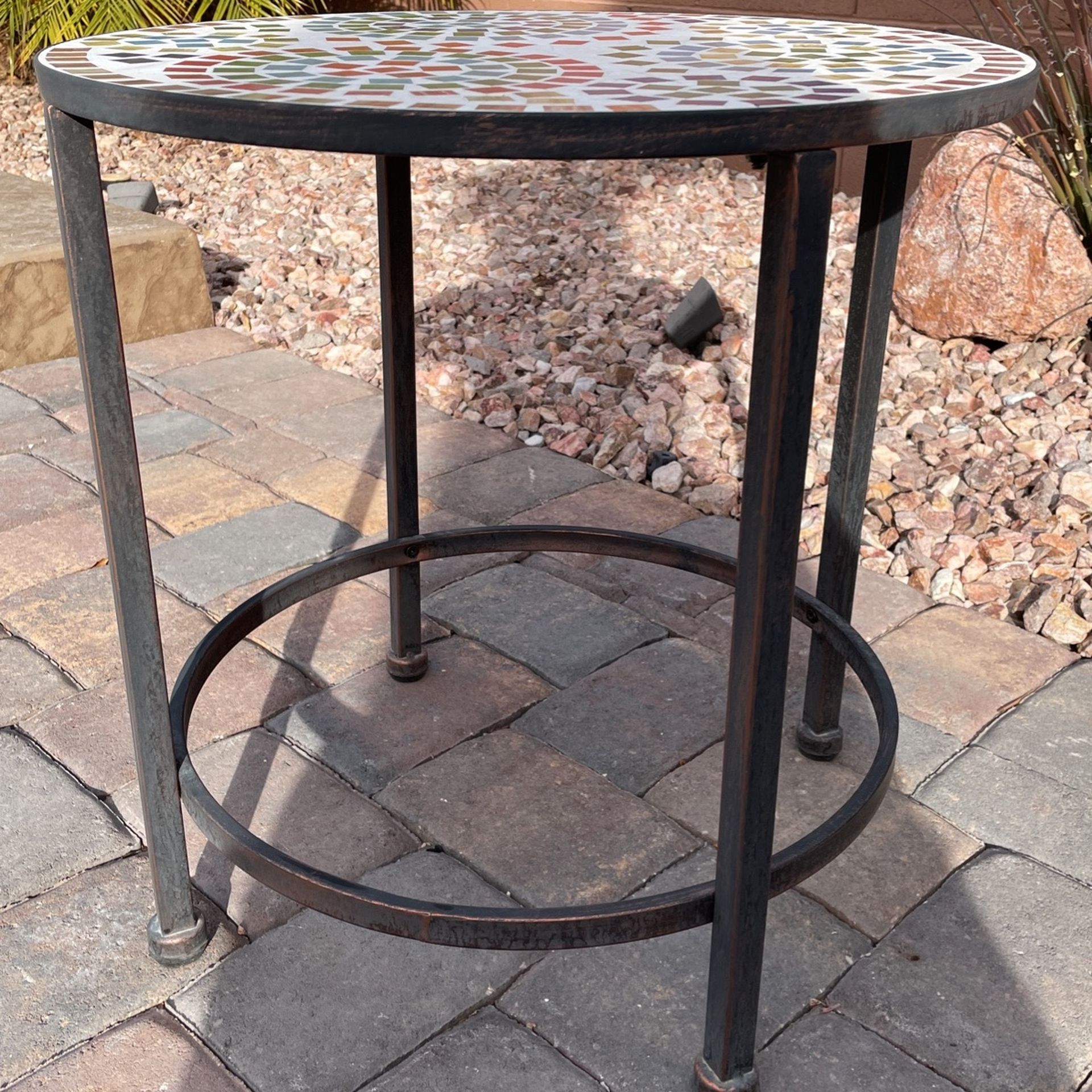 Mosaic Outdoor Sidetable