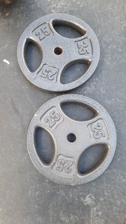 Standard Weight Plates 25s