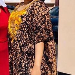 Maxi Dress With Matching Scarf 