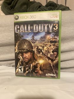 Call Of Duty 3 Xbox 360