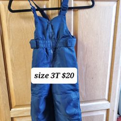 Snow Clothes ☃️ Boots ☃️ Sleds ☃️ Pants ☃️ Different Prices And Many More Sizes