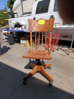 Wood chair