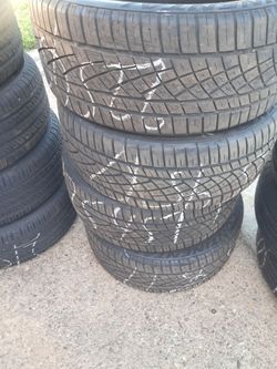 4 CONTINENTAL 225 45 17 TIRES GREAT SHAPE