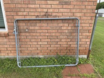 Fence Gate with hardware