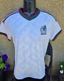 White Mexico Jersey fan edition