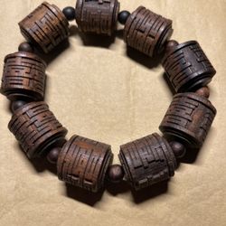 Fragrant Large Sandalwood /Rosewood Bracelet