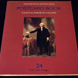 1988 National Portrait Gallery Presidential Portraits Postcard Book by Smithsonian Institution