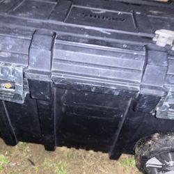 Husky Rolling Chest Tool Box With Tools 
