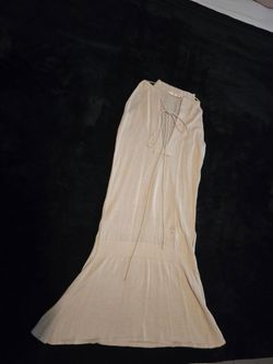 Beige mini dress junior extra small