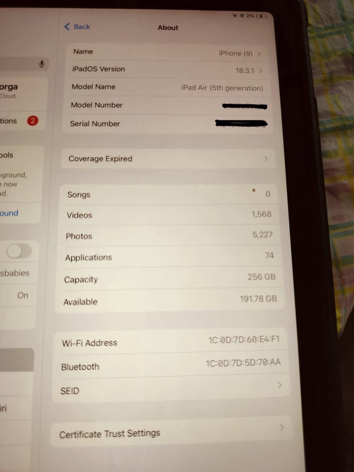Apple iPad Air