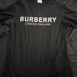 BURBERRY LOGO BLACK T-SHIRT