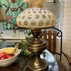 Antique coin dot lamp