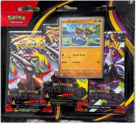 Pokémon Mega Evolution Pitch Black 3-Pack Blister