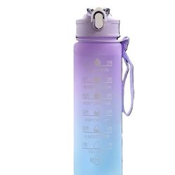 Water Bottle (Purple + Blue) 