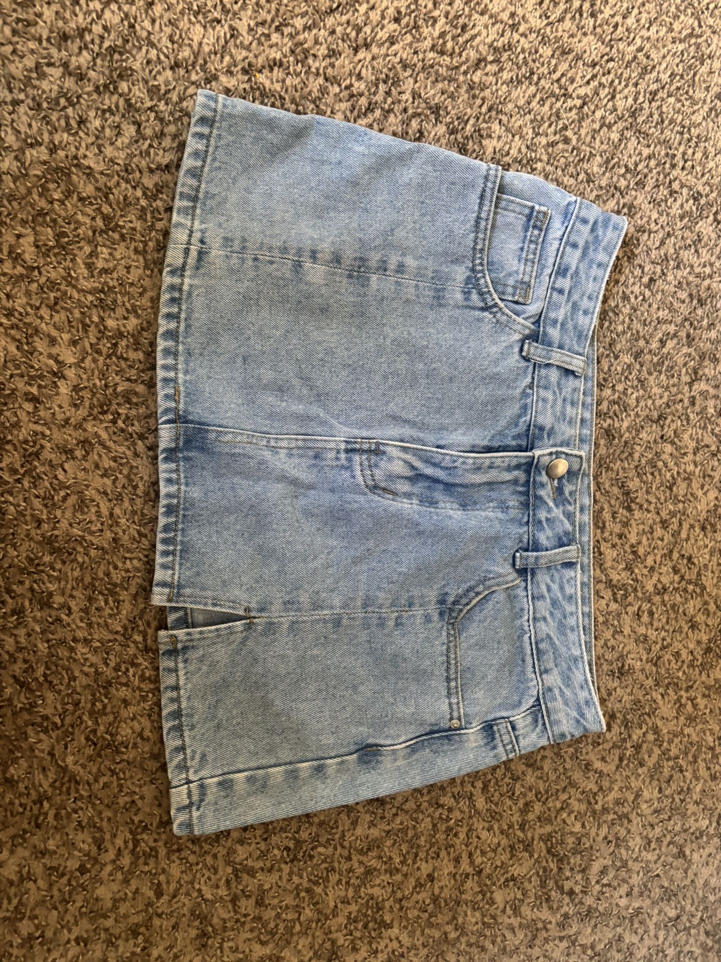 Jean Mini Skirt