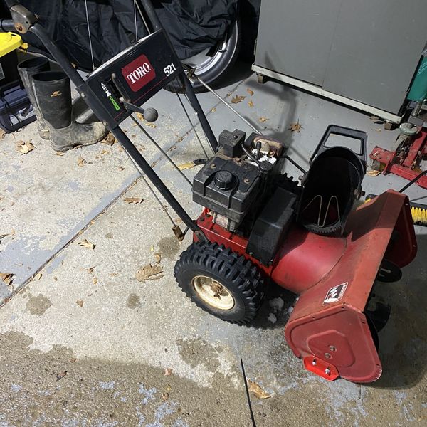 Toro 521 Snow Blower Manual
