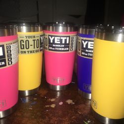 5 Yeti Cups $100 Firm 