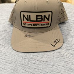 Signed Lazaro.g55 And Abenz Fishing Hat
