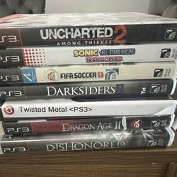 Ps3 Games $10 Each