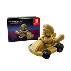 New Mariokart 8 Deluxe McDonald’s Happy Meal Toy #6 Gold Mario Kart special edit