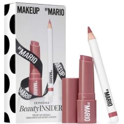 Sephora Makeup By Mario Birthday Gift Set includes both Lip Serum & Lip Liner