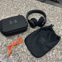 JBL - Under Armour Sport Train Wireless On-Ear Headphones - Black