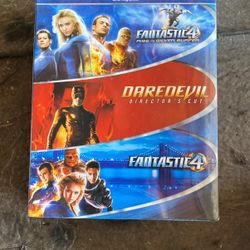 Blue ray Movie Box Set - Fantastic 4 and Daredevil