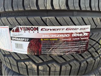 315/35R20 Venom covert grip ASP