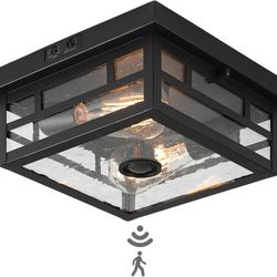 Flush Ceiling Outdoor Light Mount Motion Sensor