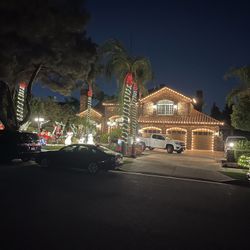 Christmas Light Installation