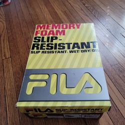 Fila Slip Resistant Memory Foam Shoes