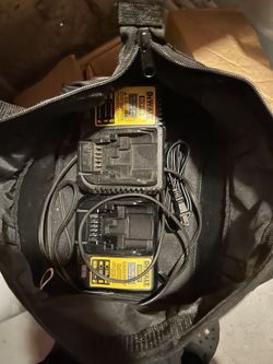 2 dewalt charges