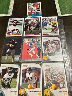 Buy 10 football cards receive 1 mystery card