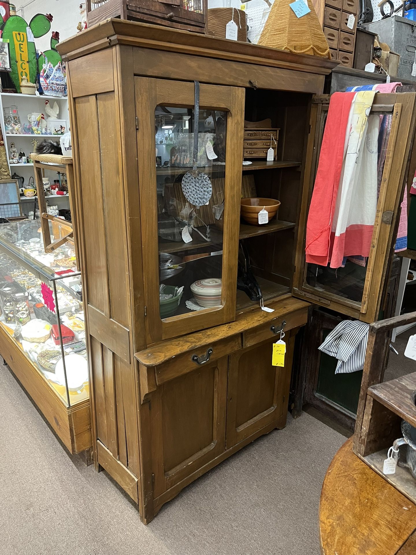 Antique Primitive Cabinet