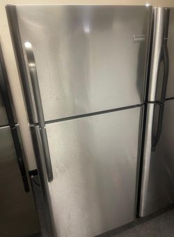 Frigidaire Top Mount Stainless Refrigerator Fridge
