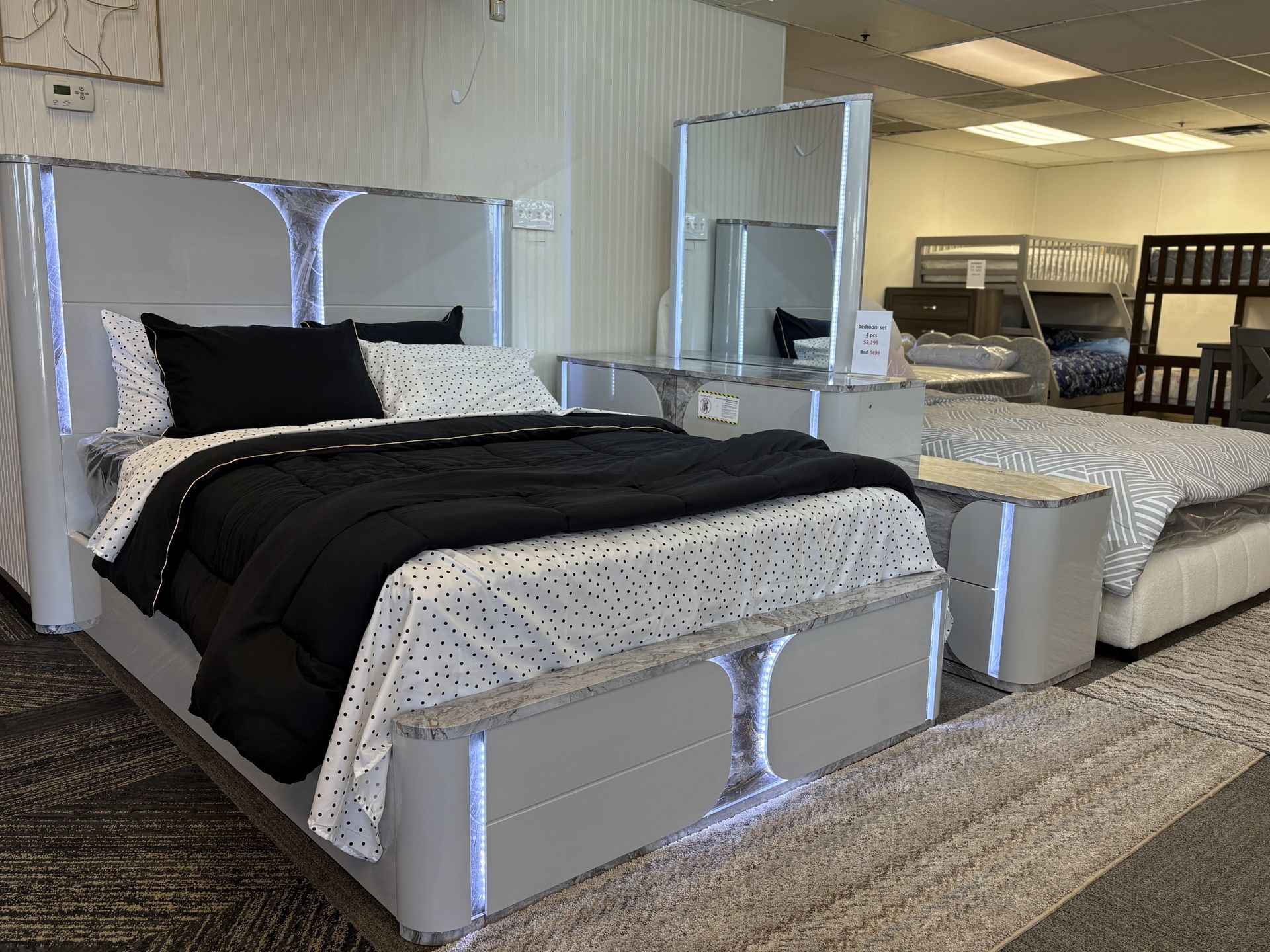 Beautiful Queen bedroom set only $2299.00