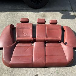 Rear Seats For BMW 3 Series Red Interior 