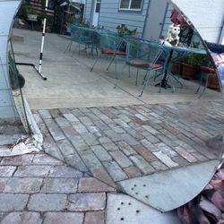 Vintage Beveled Mirror 