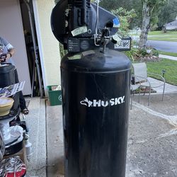 Husky 60 gal compressor