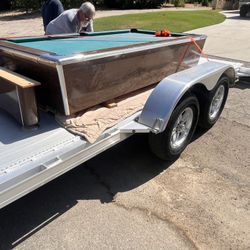 vintage Pool Table