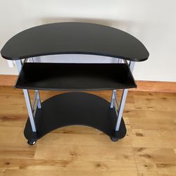 Black IKEA Computer Table